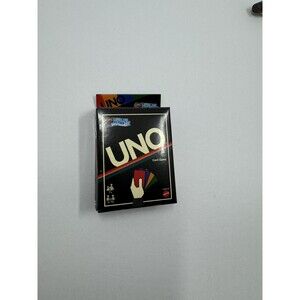 Mattel Uno Card Game (Retro Edition) Family Worlds Smallest Miniature Doll House